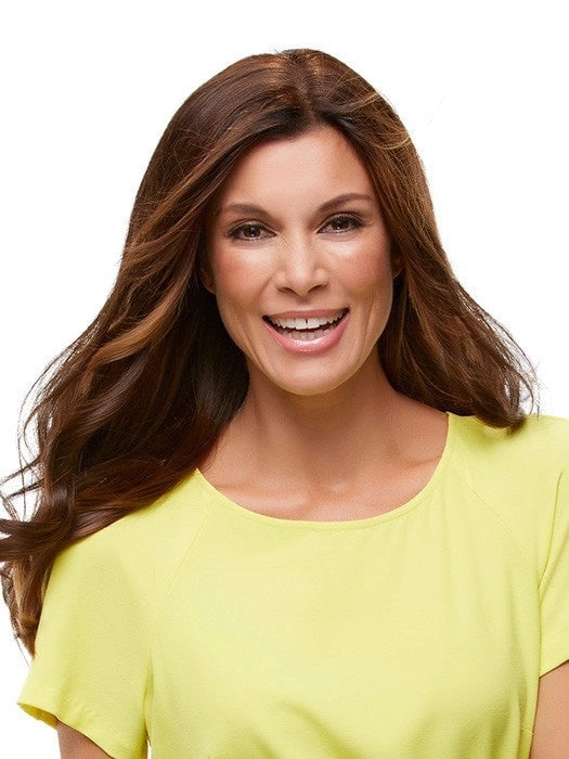 18" Top Form Exclusive Colors | Remy Human Hair Topper (Full Mono)