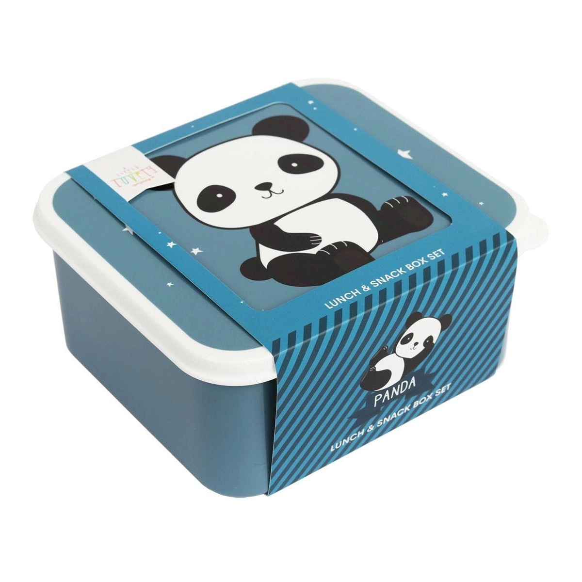 A Little Lovely Company Lunch & Snack Box Set Panda