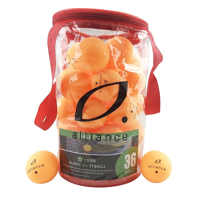 Alliance 36pk 40  ABS 1 Star Table Tennis Balls