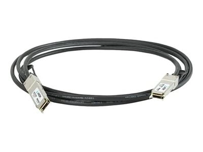 Axiom - 100GBase-CR4 direct attach cable - QSFP28 (M) to QSFP28 (M) - 10 ft - twinaxial - passive 100G-QSFP-QSFP-P-0301-AX