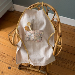 Barnabe aime le café Linen Apron Leon