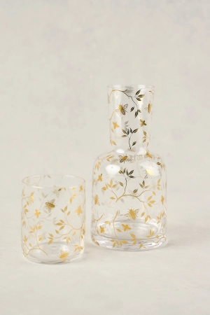 Bee Glass Carafe Set
