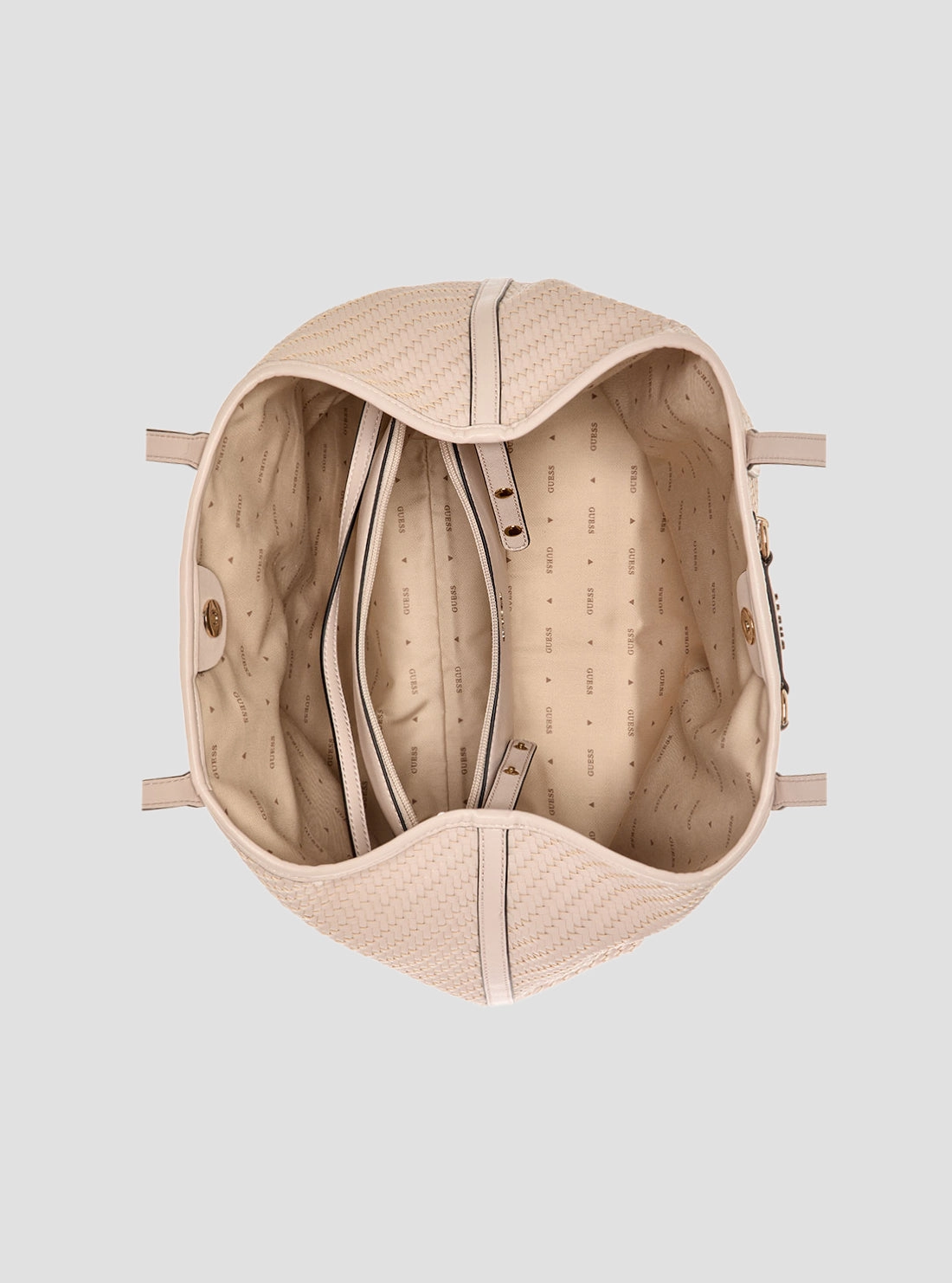 Beige Vikky 2 Tote Bag