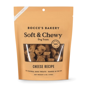 Bocce's Bakery Soft & Chewy Cheese Recipe Dog Treats
