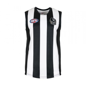Burley Sekem Collingwood Magpies AFL Home Adults Replica Guernsey