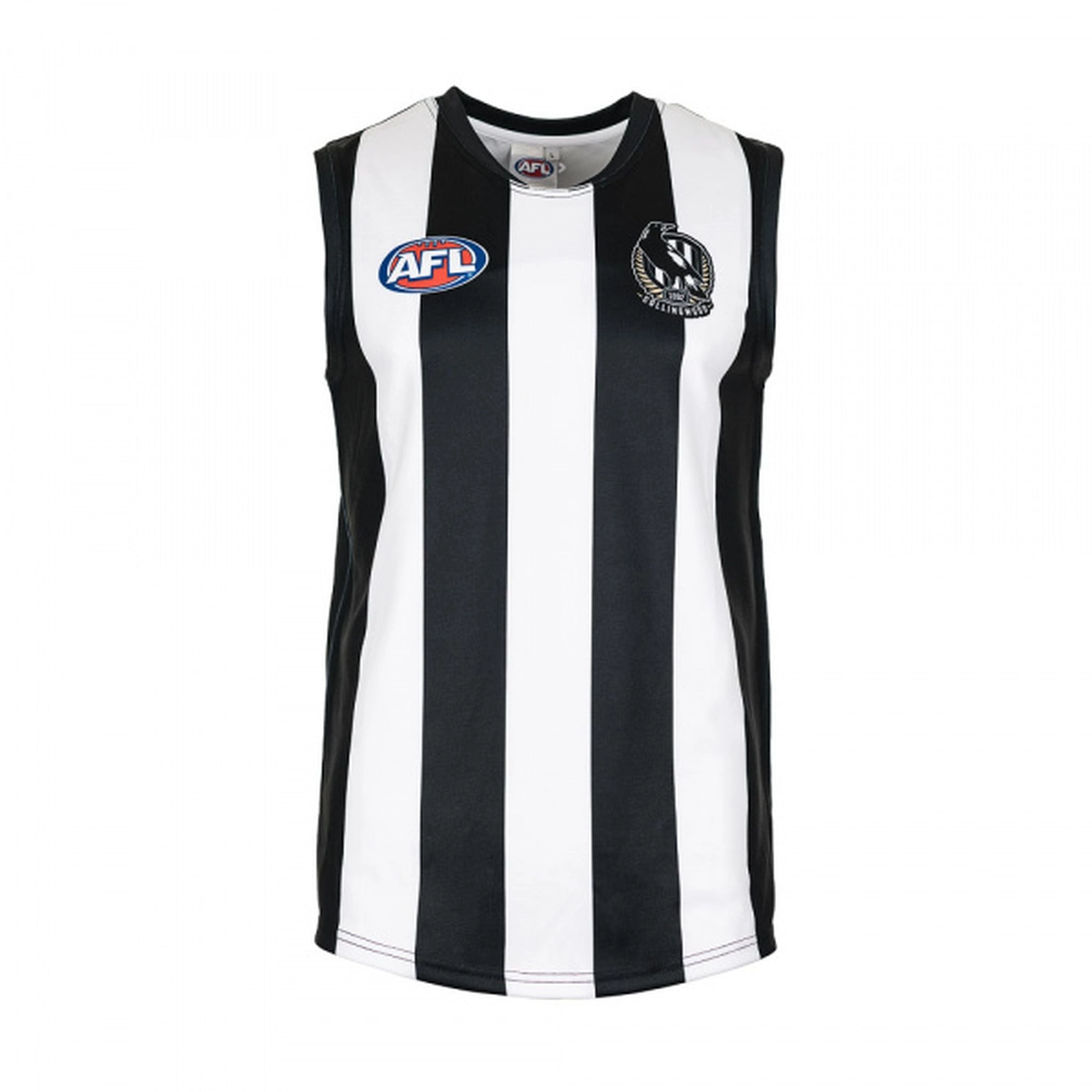 Burley Sekem Collingwood Magpies AFL Home Adults Replica Guernsey