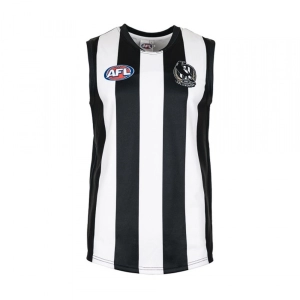 Burley Sekem Collingwood Magpies AFL Home Kids Replica Guernsey