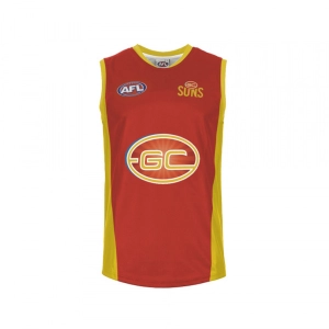 Burley Sekem Gold Coast Suns AFL Home Kids Replica Guernsey