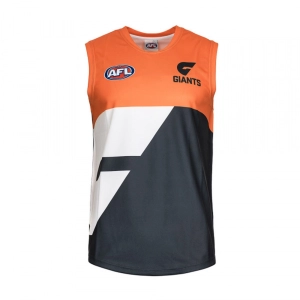 Burley Sekem GWS Giants AFL Home Adults Replica Guernsey