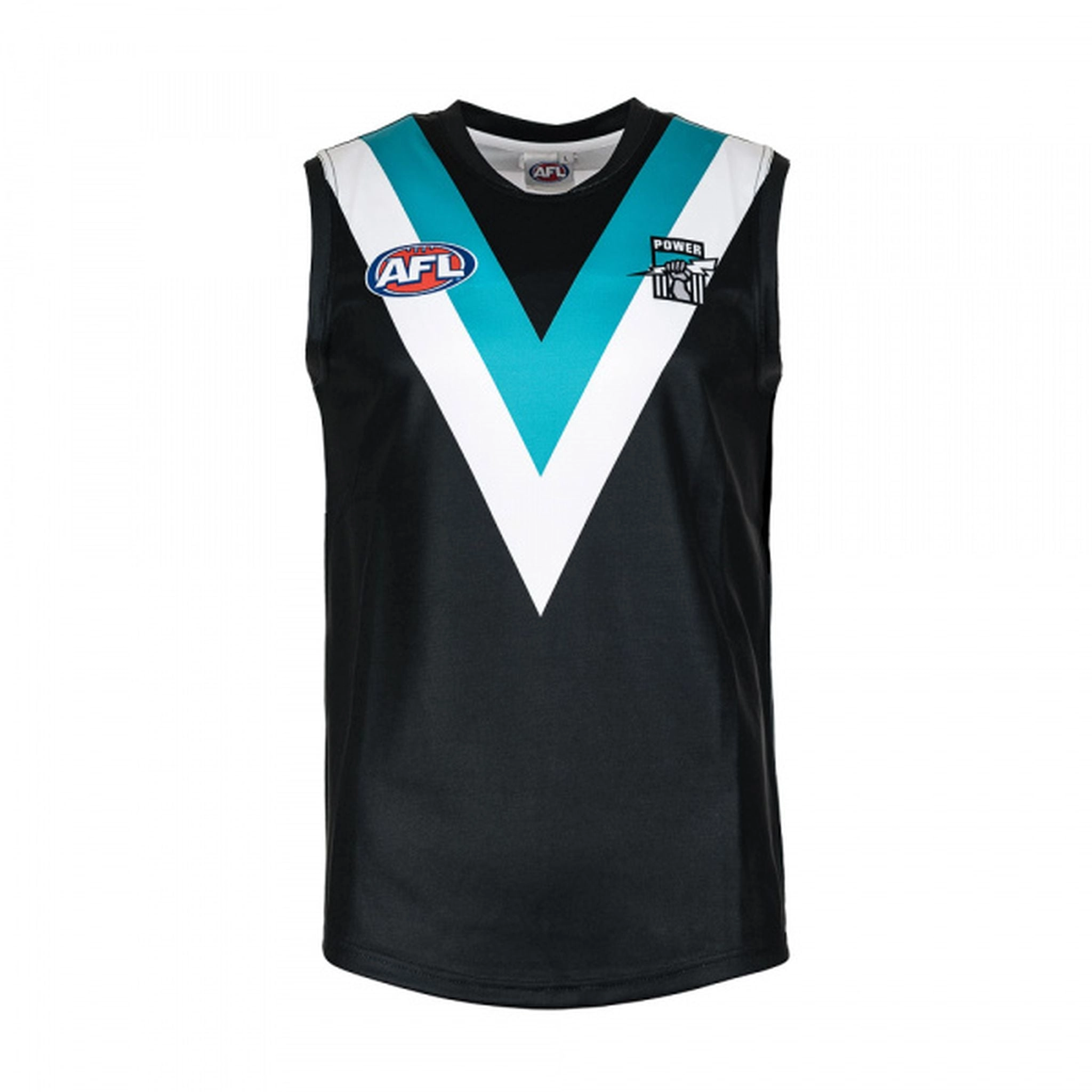 Burley Sekem Port Adelaide Power AFL Home Kids Replica Guernsey