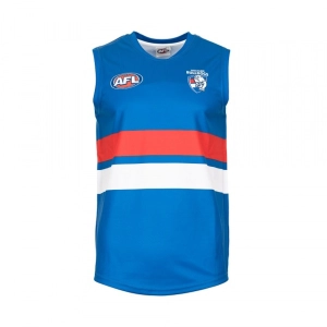 Burley Sekem Western Bulldogs AFl Home Kids Replica Guernsey