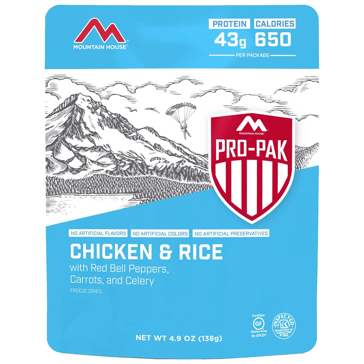 Chicken & Rice Gluten Free Pro Pak