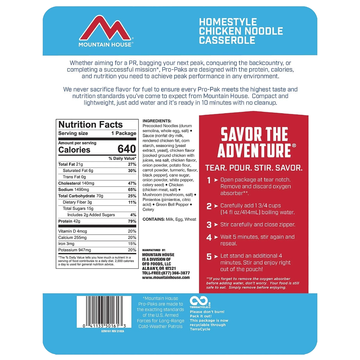 Chicken Noodle Casserole Pro Pak