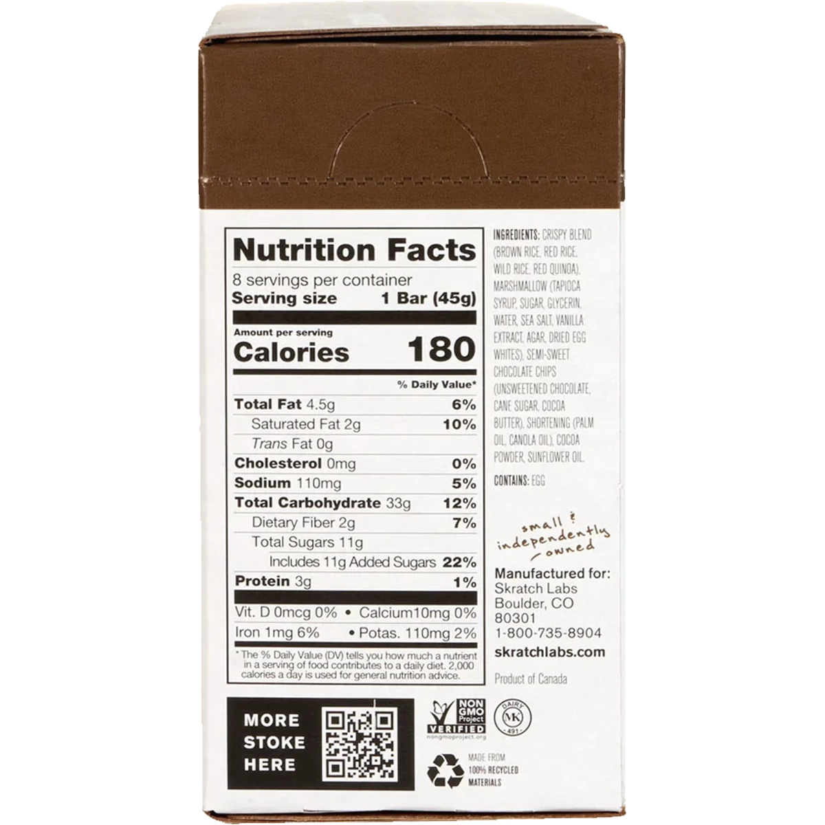 Crispy Rice Cake Sport Fuel