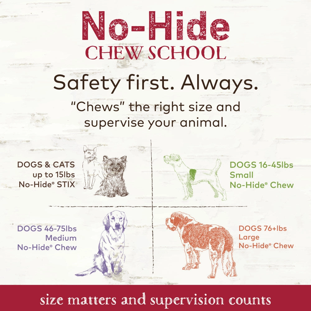 Earth Animal No-Hide Beef Dog Chews
