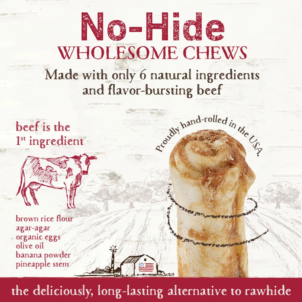 Earth Animal No-Hide Beef Dog Chews
