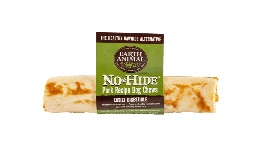 Earth Animal No-Hide Pork Chew Medium Dog Treats