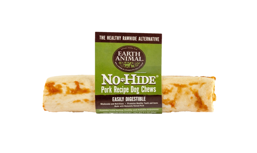 Earth Animal No-Hide Pork Chew Medium Dog Treats