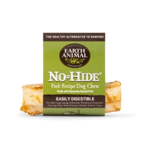 Earth Animal No-Hide Pork Chew Small Dog Treats