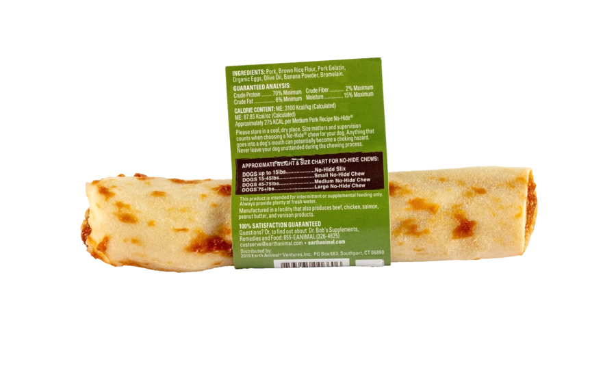 Earth Animal Pork No-Hide® Wholesome Chews