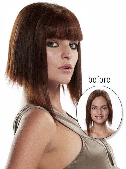 easiBangs Human Hair Clip In Bangs (1pc) | DISCONTINUED