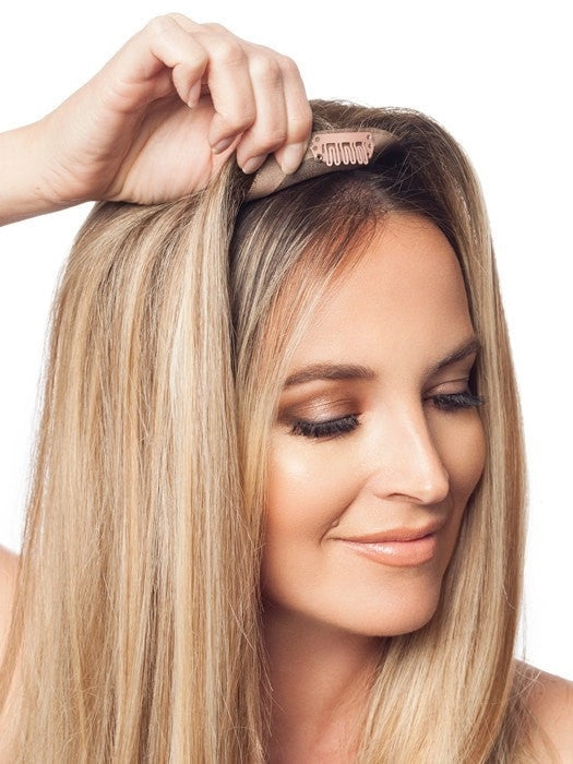 easiPart HH 18" Exclusive Colors | Remy Human Hair Topper (Mono Top)