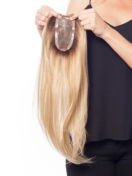 easiPart HH 18" Exclusive Colors | Remy Human Hair Topper (Mono Top)