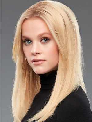 easiPart HH 18" Exclusive Colors | Remy Human Hair Topper (Mono Top)