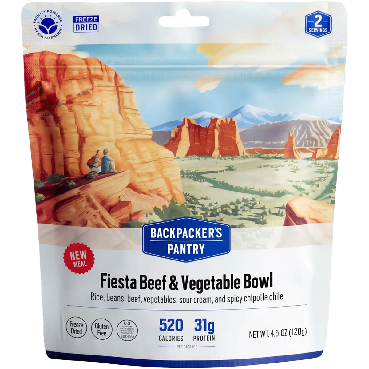 Fiesta Beef and Vegetable Bowl (2 Servings)