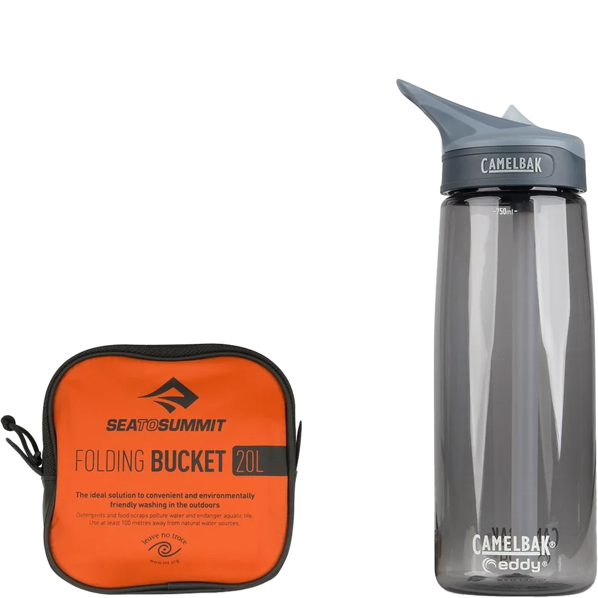 Folding Bucket 20L - Orange