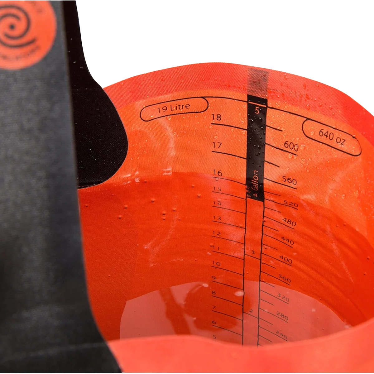 Folding Bucket 20L - Orange