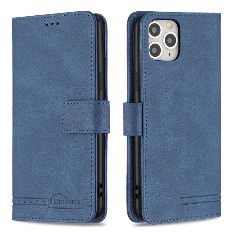 For iPhone 11 Magnetic Clasp RFID Blocking Anti-Theft Leather Case with Holder  Card Slots