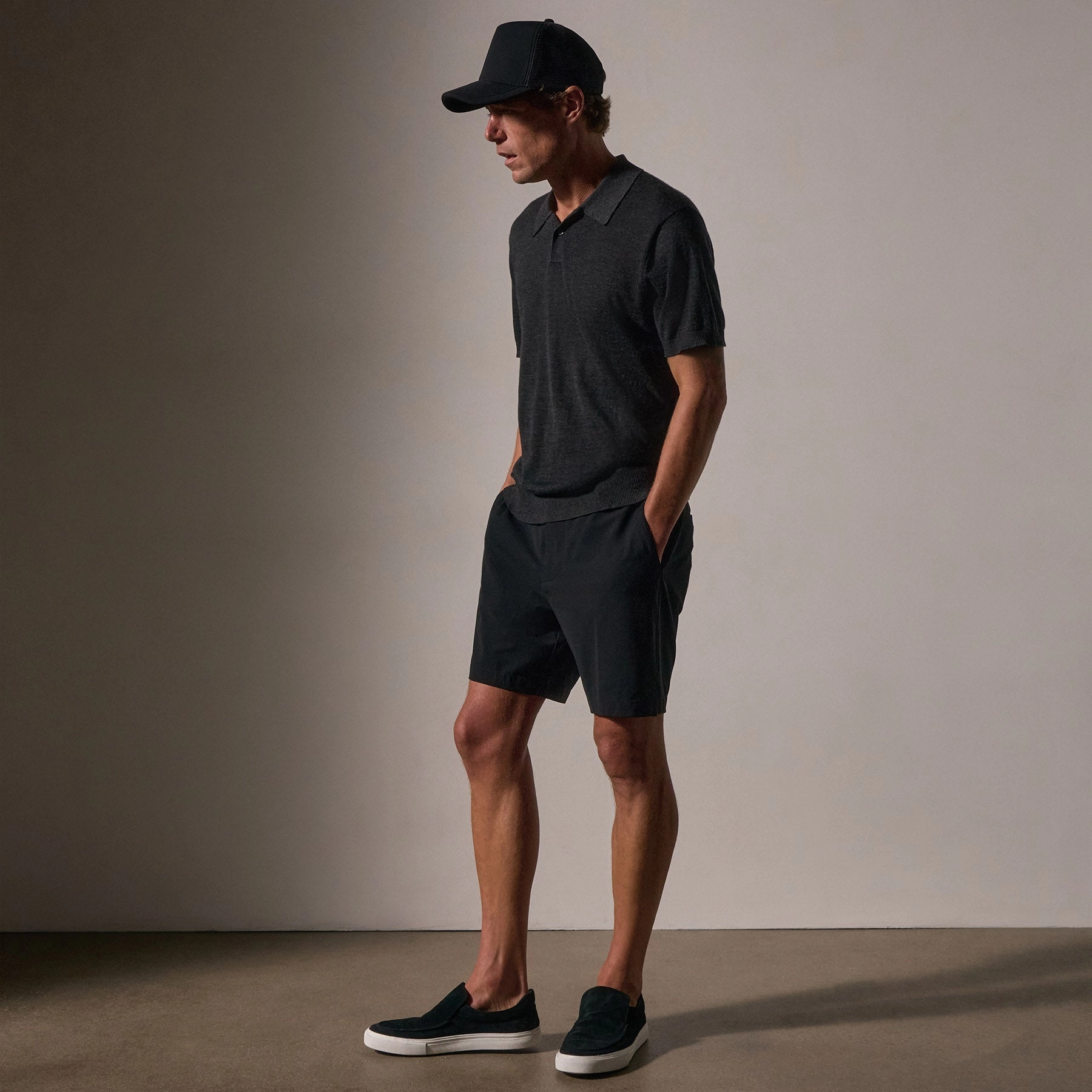 Golf Short - Black