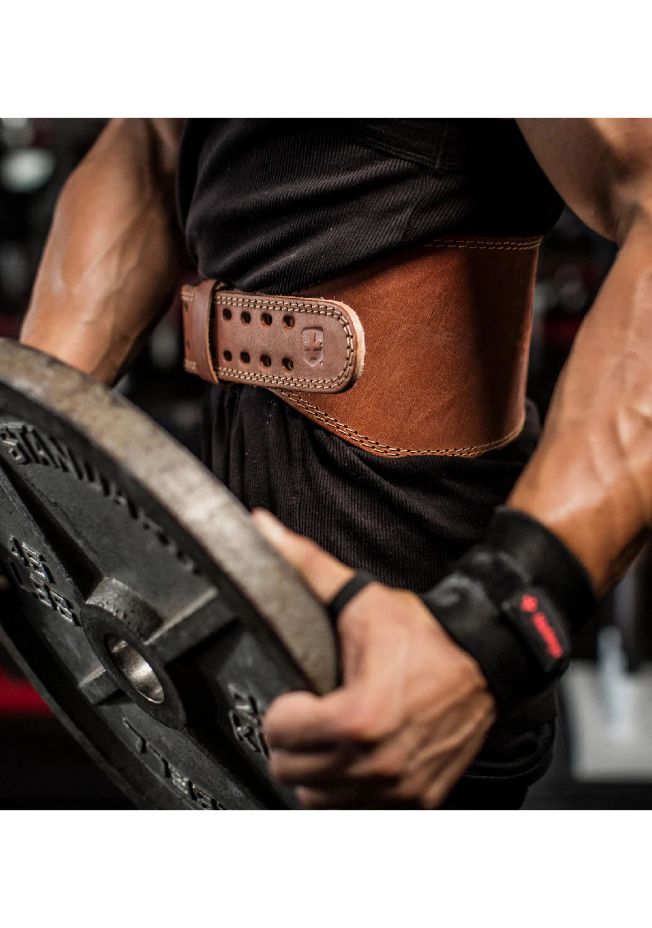 Harbinger 6" Oiled Belt Leather - Natural