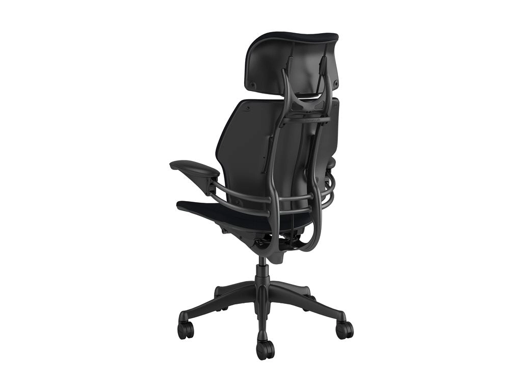 Humanscale Freedom - Chair - task - ergonomic - armrests - tilt - swivel - Corde 4 - black F211GCF10XFSHNSC