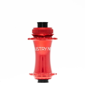 Industry Nine Solix M Classic Front Disc Hub Front 28H 15mm TA 110mm Boost Red