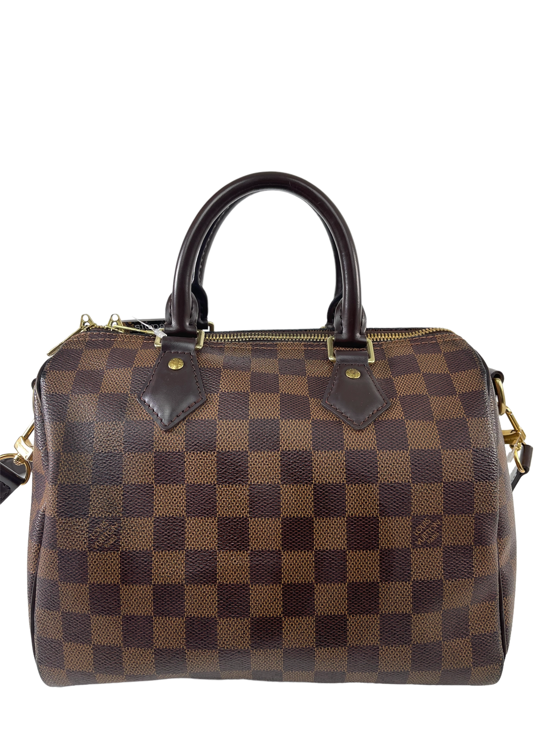 Louis Vuitton Damier Ebene Canvas Speedy Bandouliere 25 (Copy)
