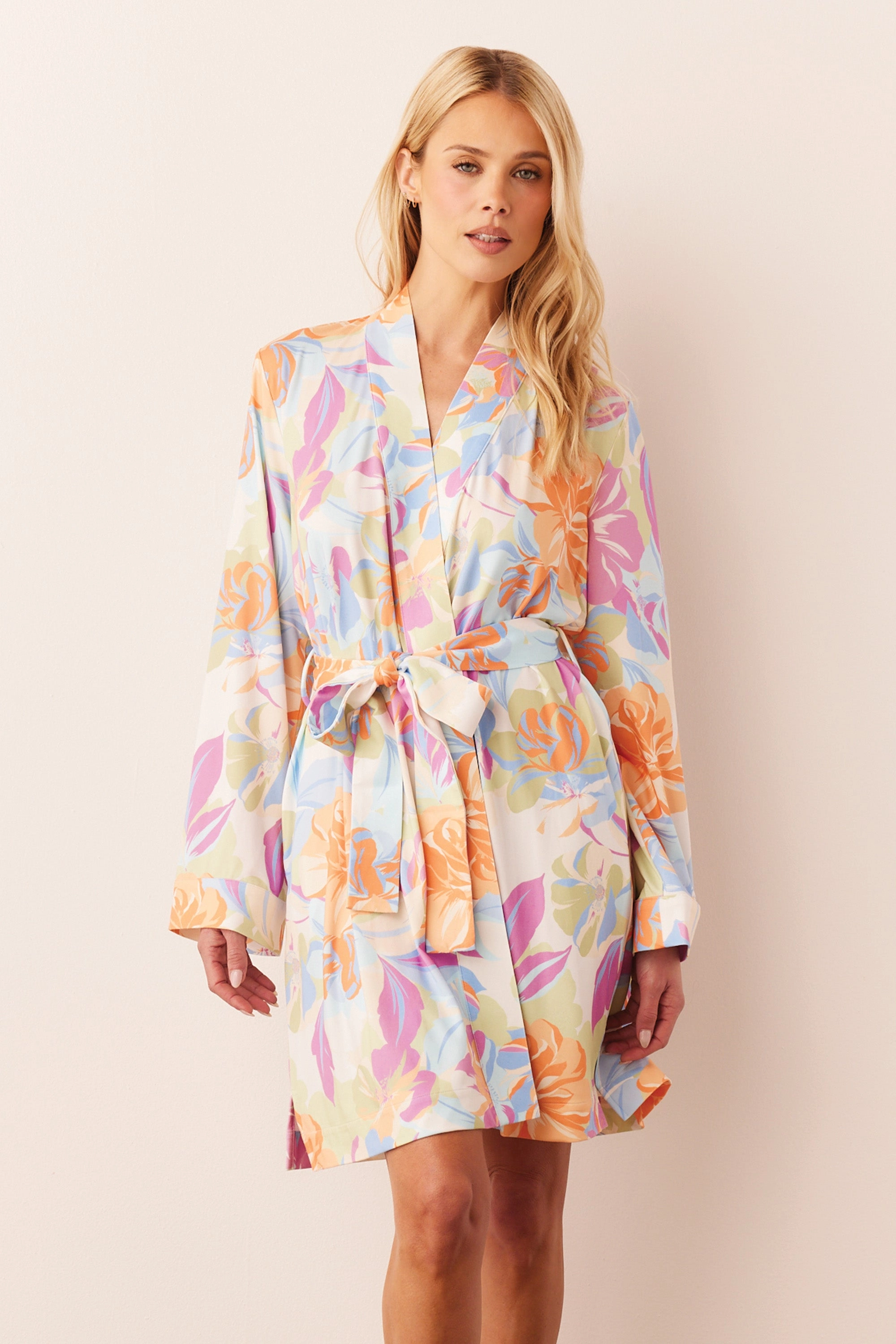 Meadow Classic Short Robe | Dreamscape