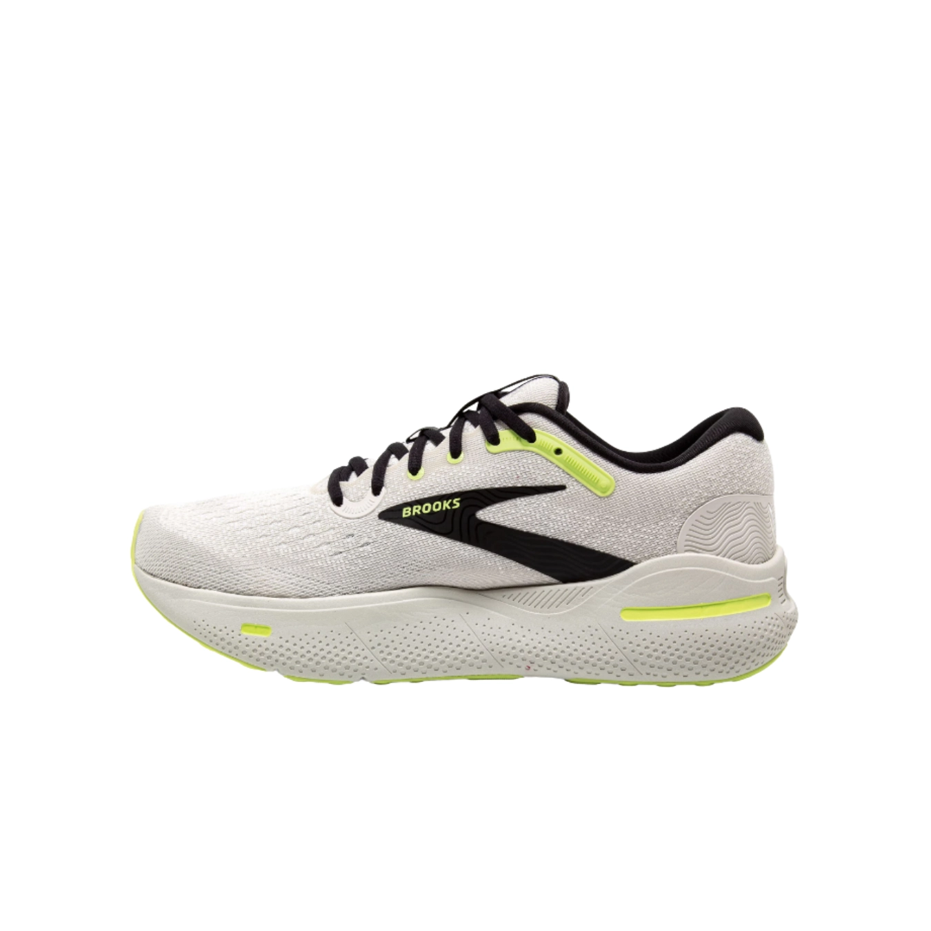 Men’s Ghost Max – Grey/Black/Green (D Width)