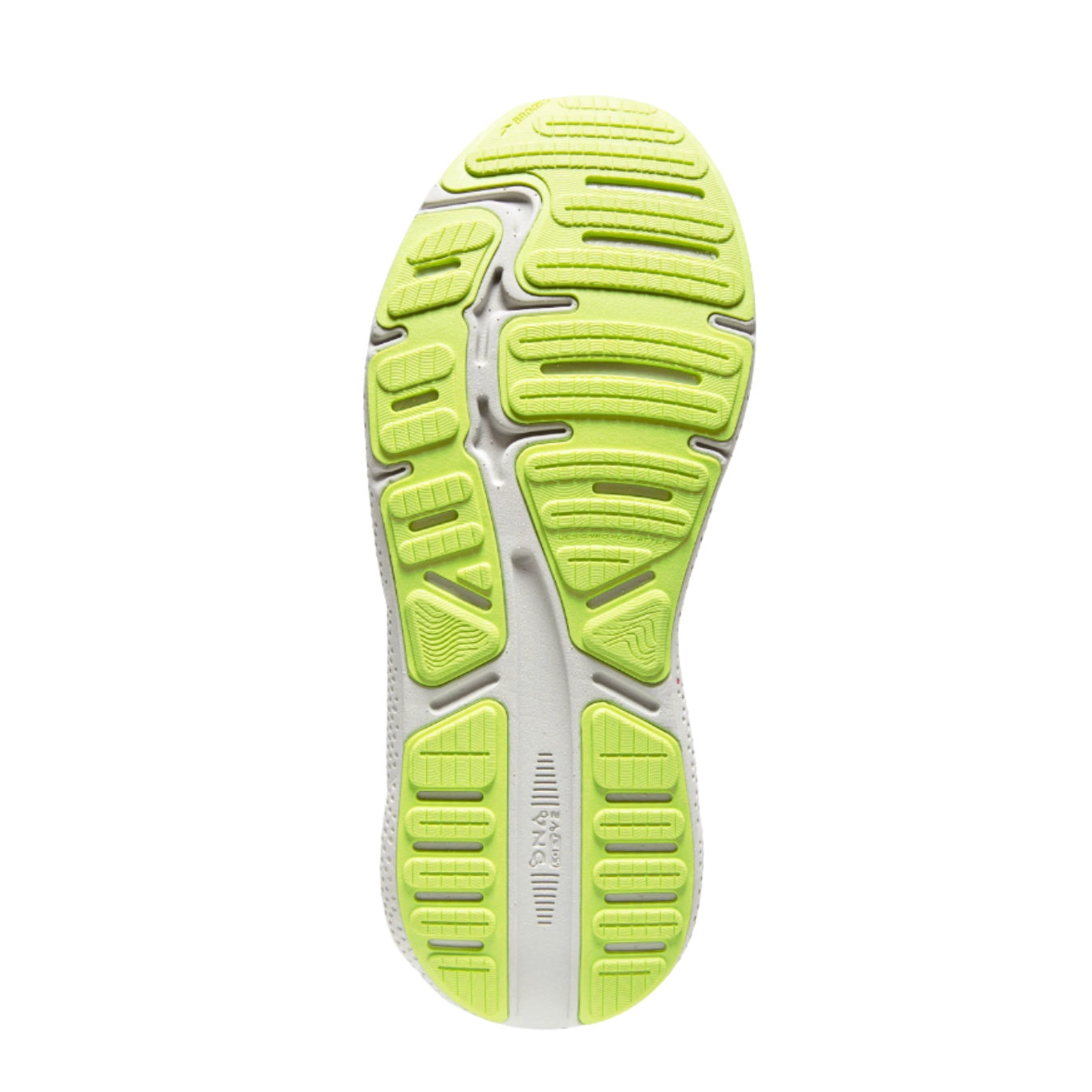 Men’s Ghost Max – Grey/Black/Green (D Width)