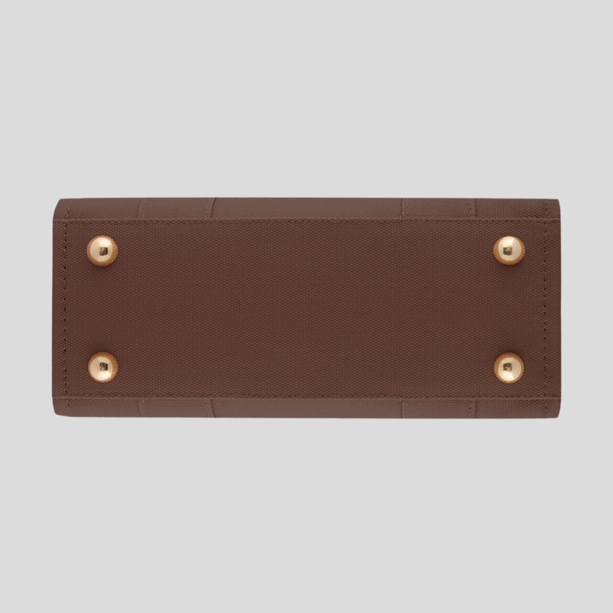 Micro Bon Vivant Structured Tote Bag -- Chocolate