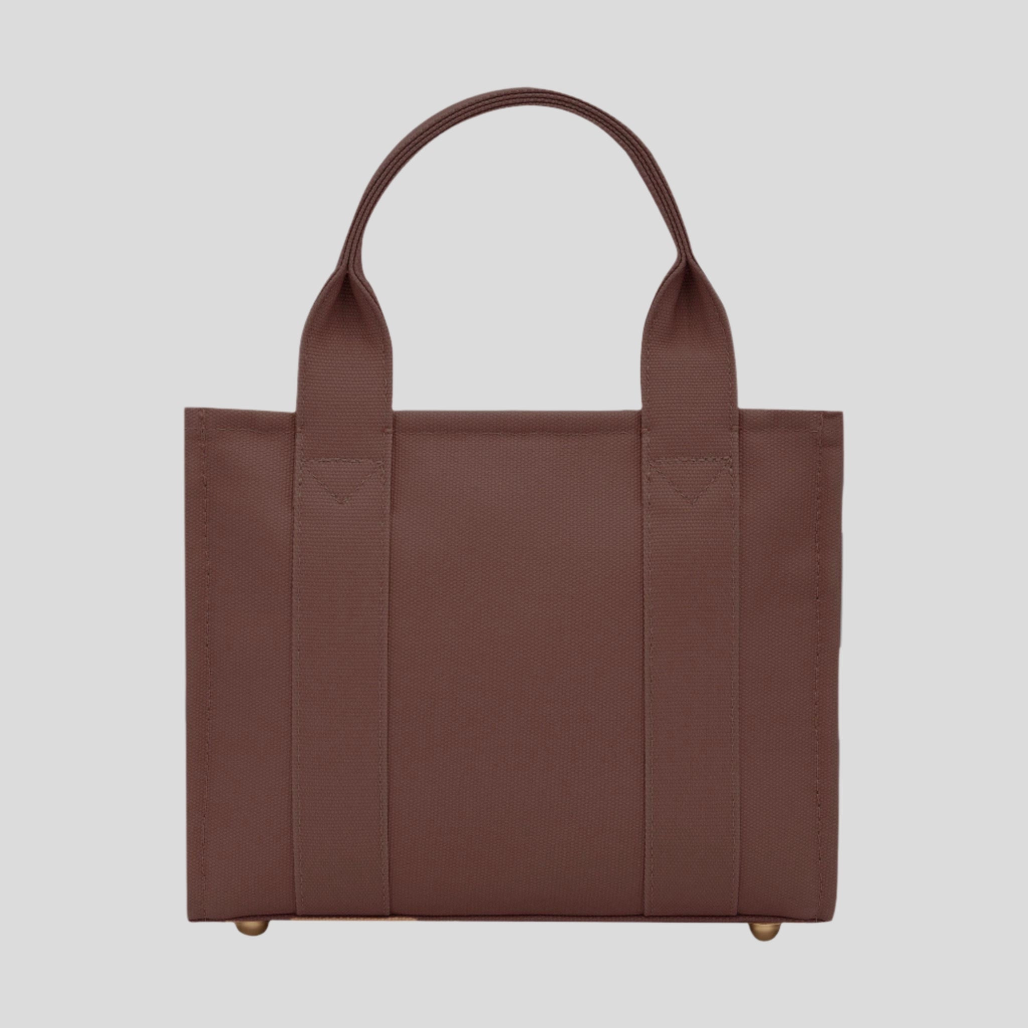 Micro Bon Vivant Structured Tote Bag -- Chocolate