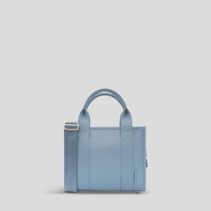 Micro Bon Vivant Structured Tote Bag -- Denim
