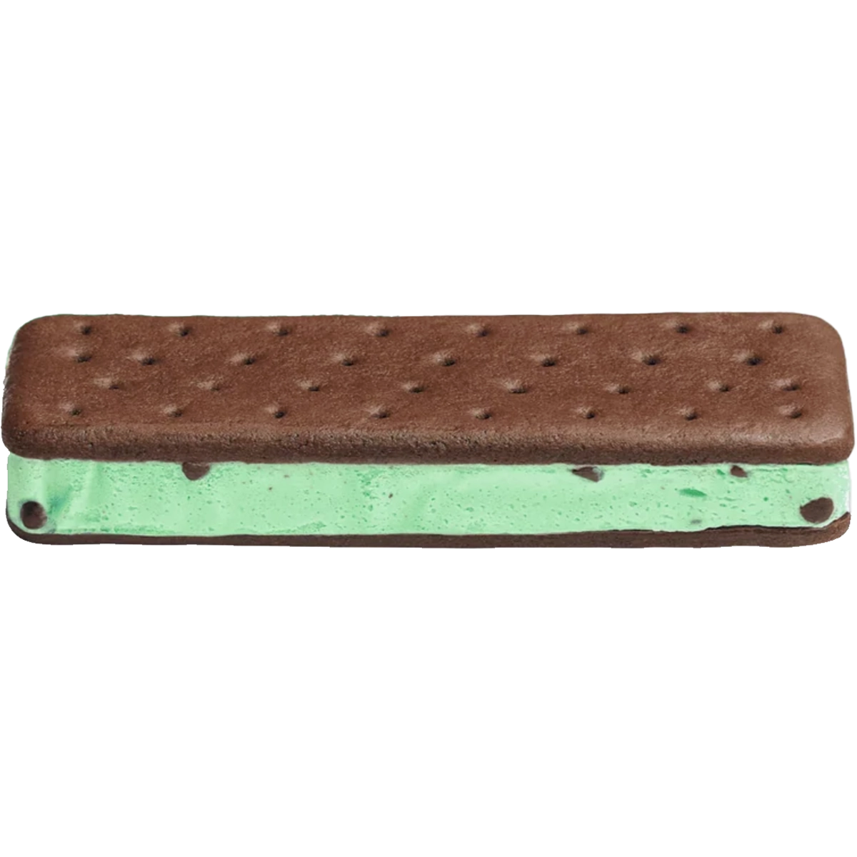 Mint Chocolate Chip Ice Cream Sandwich (1 Serving)