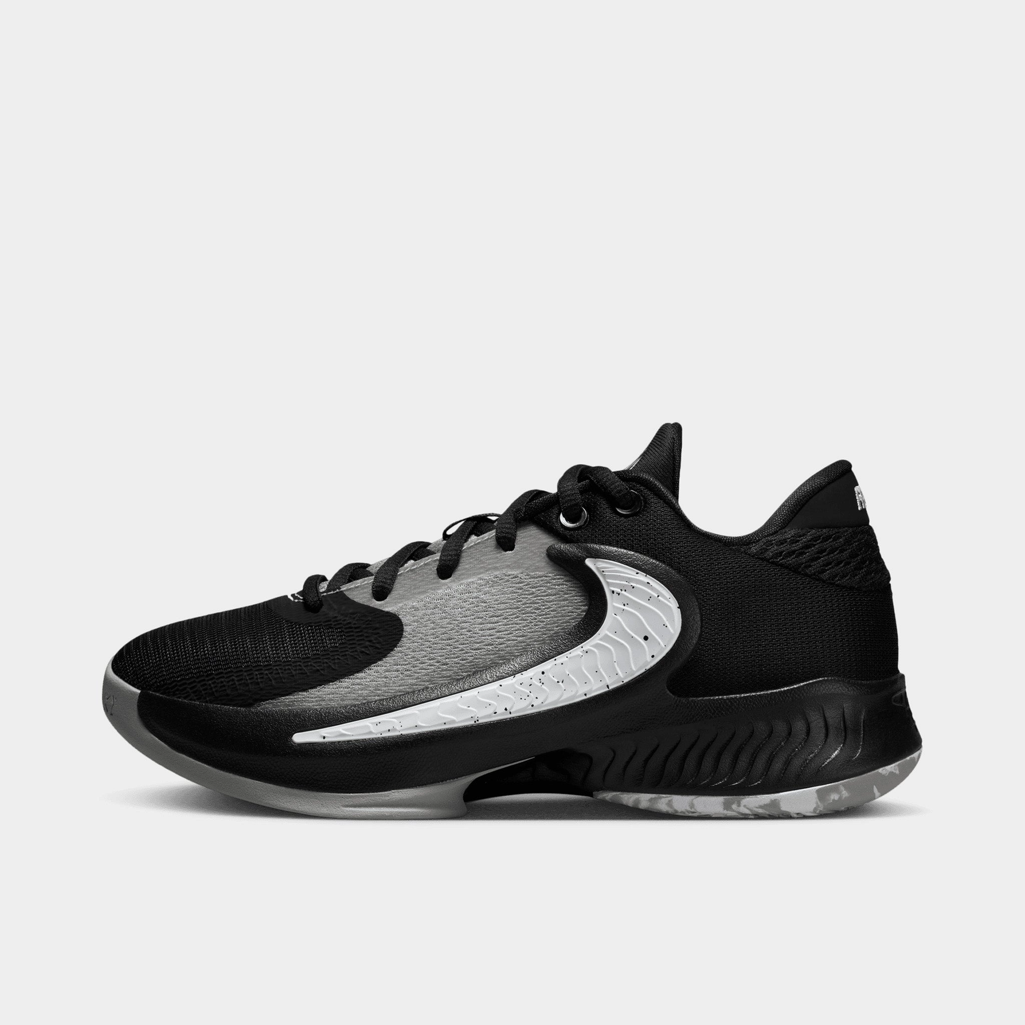 Nike Freak 4 GS Black / White - Light Smoke Grey