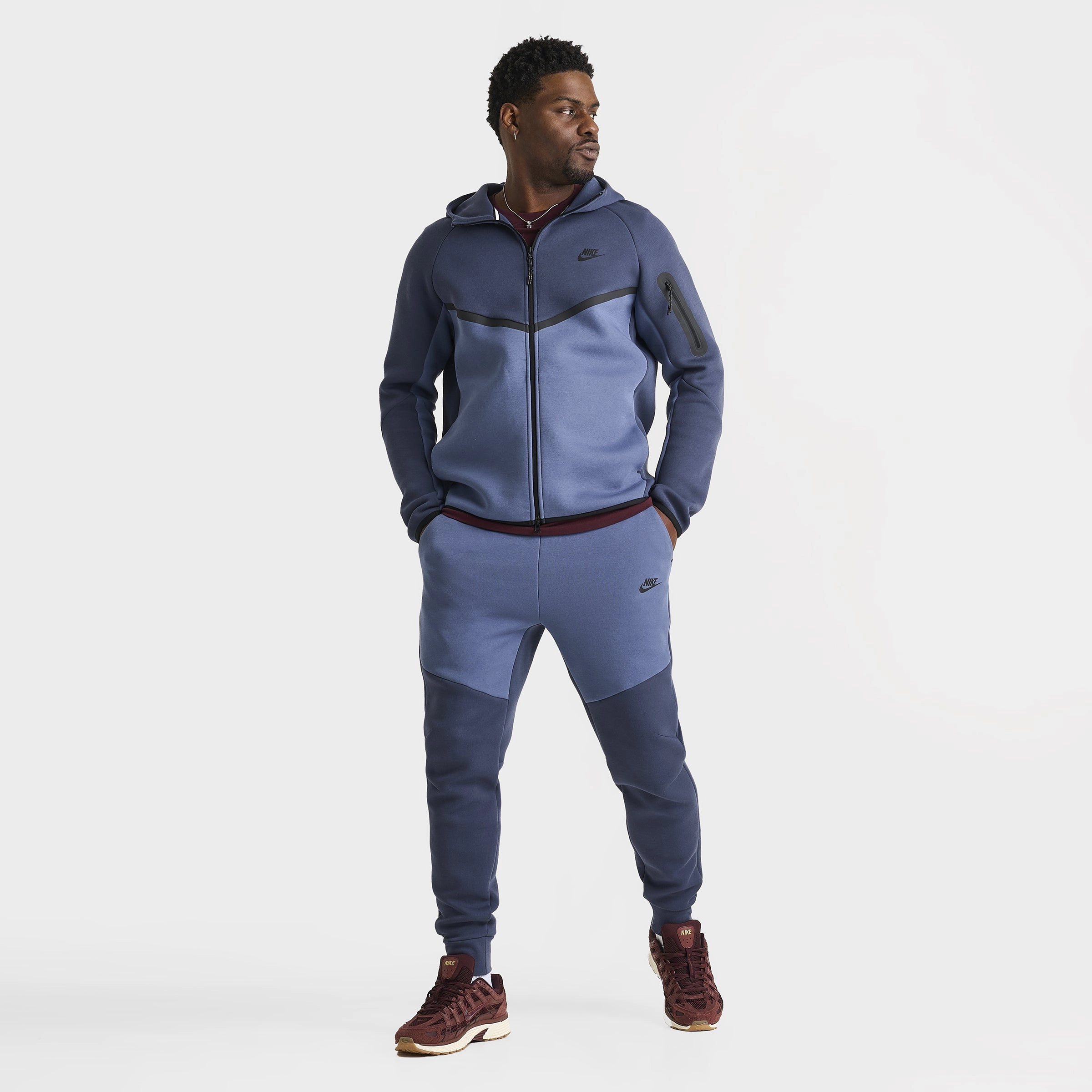 Nike Sportswear Tech Fleece Joggers Thunder Blue / Diffused Blue - Black