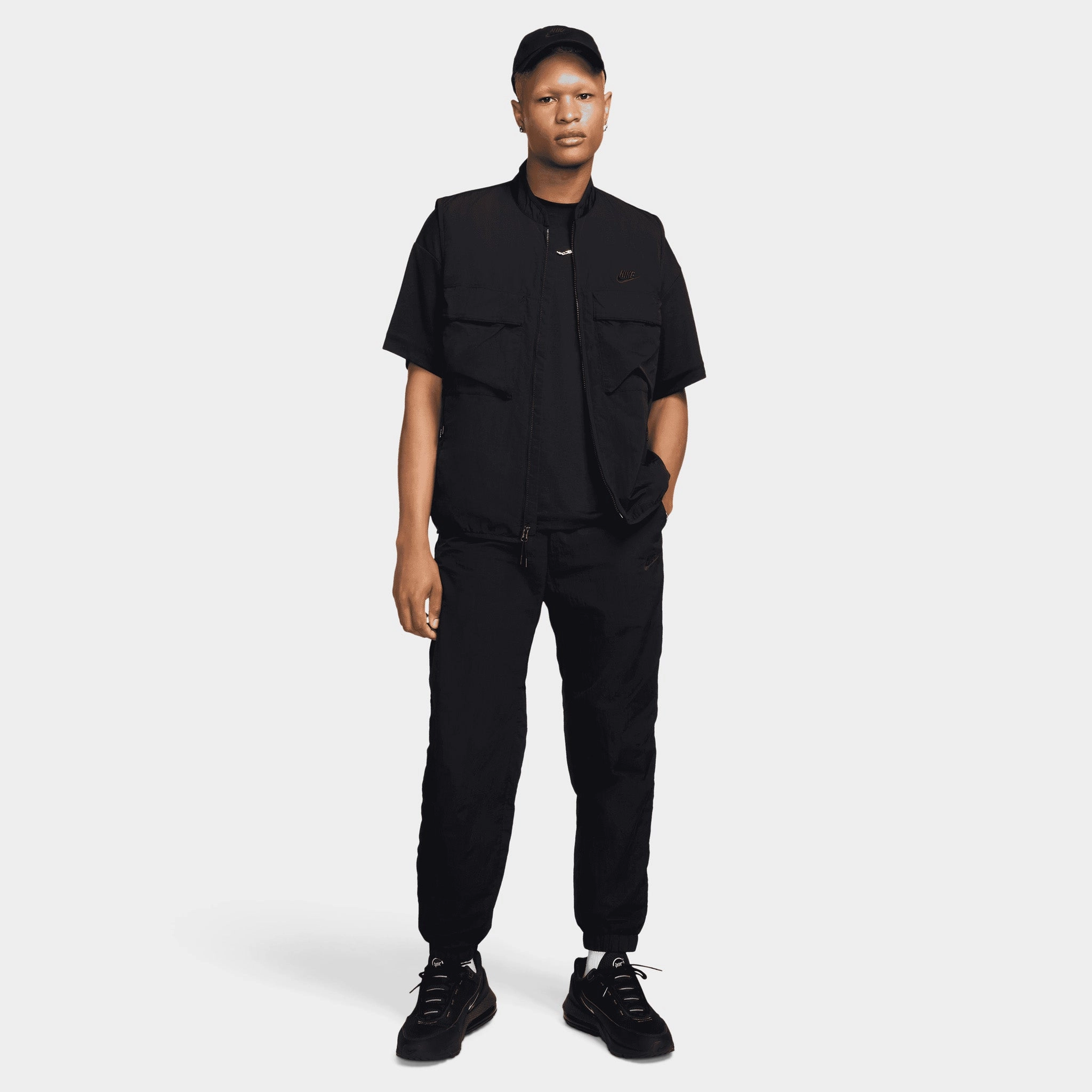 Nike Sportswear Tech Woven Vest Black / Black