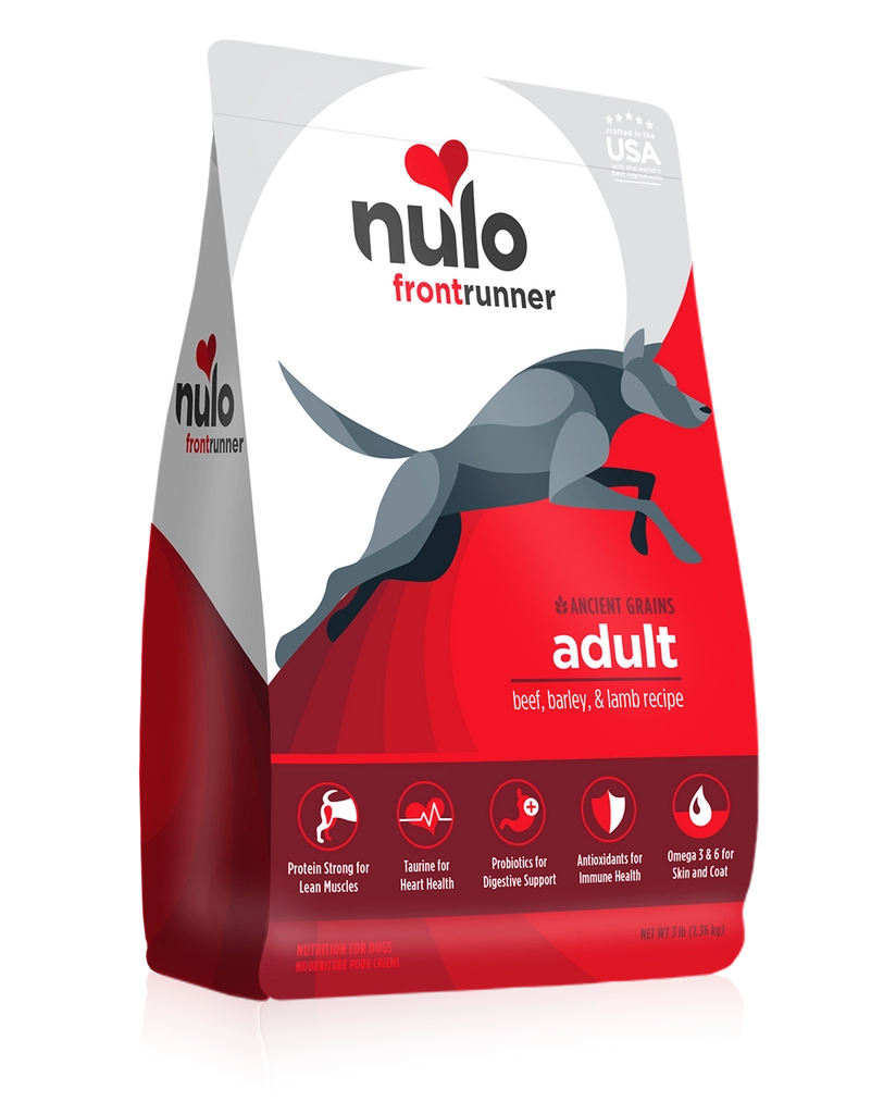 Nulo Frontrunner Adult Dog with Beef, Barley & Lamb