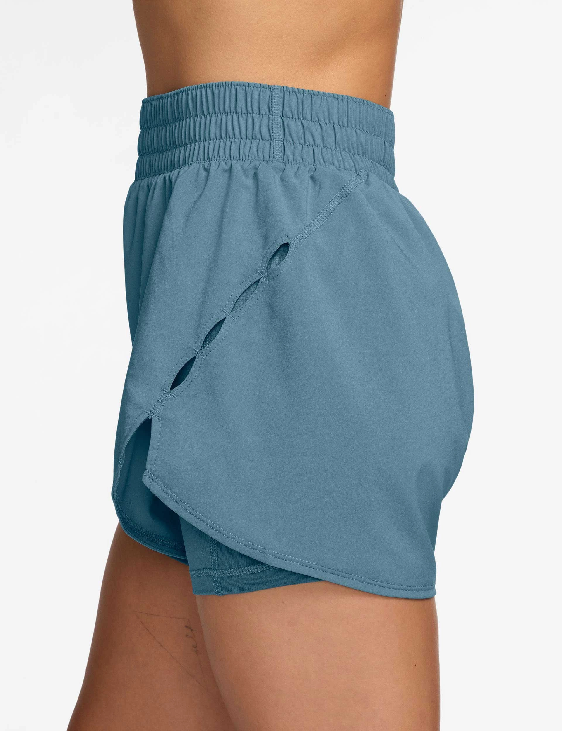 One Dri-FIT 2-in-1 Shorts - Smokey Blue/Reflective Silver