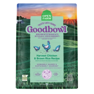 Open Farm GoodBowl Harvest Chicken & Brown Rice Recipe Dry Cat Food